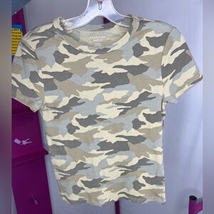 American Eagle Outfitters  Camo Tee size m